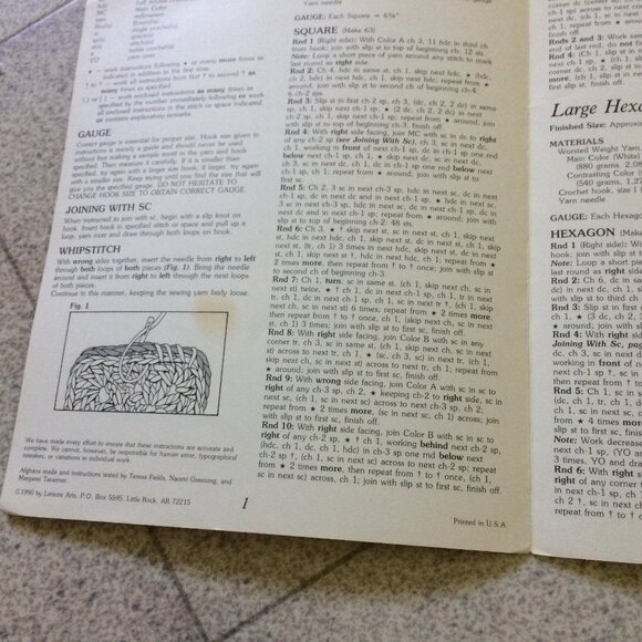 Leisure Arts Knit & Crochet Afghans Vests Cardigans - Picture 10 of 16